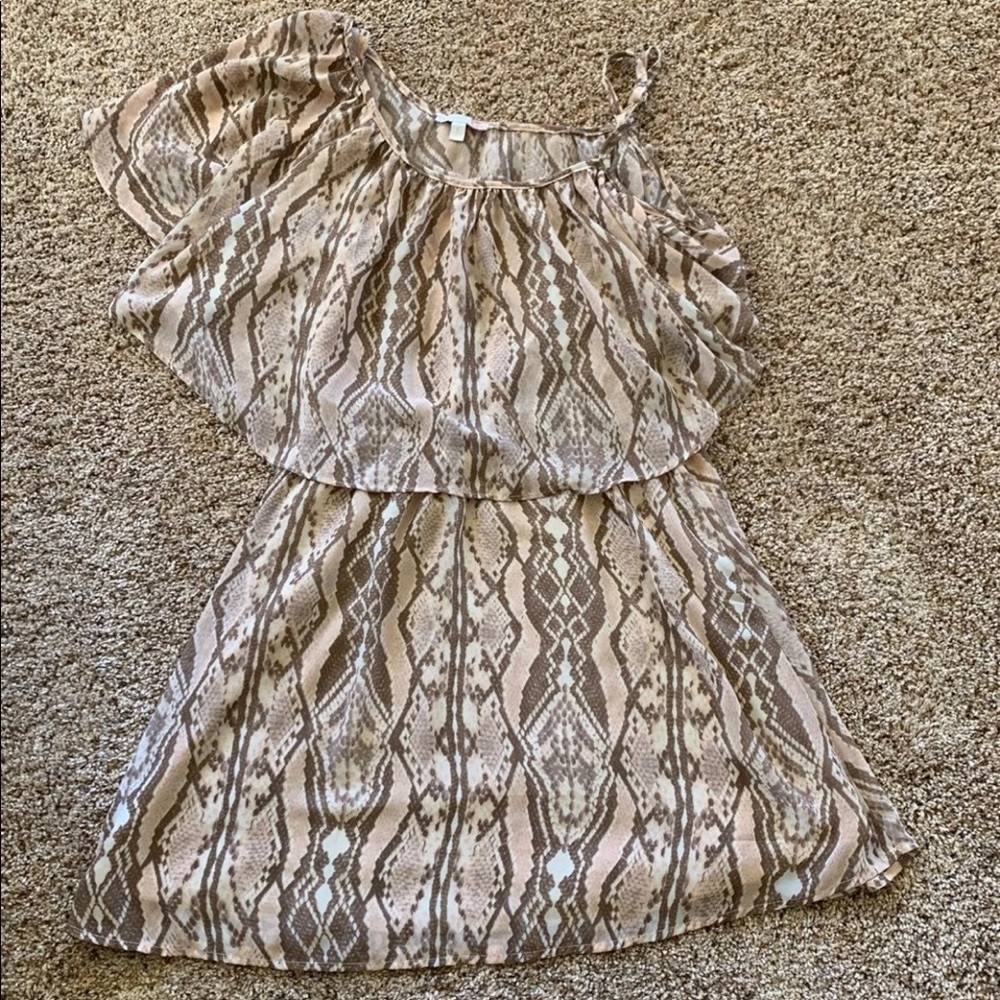 GB Blush Pink/Beige Juniors dress size s